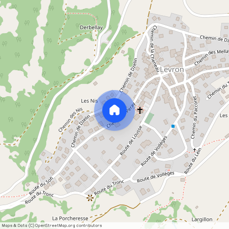 Chemin du Peray 30, 1942 Levron