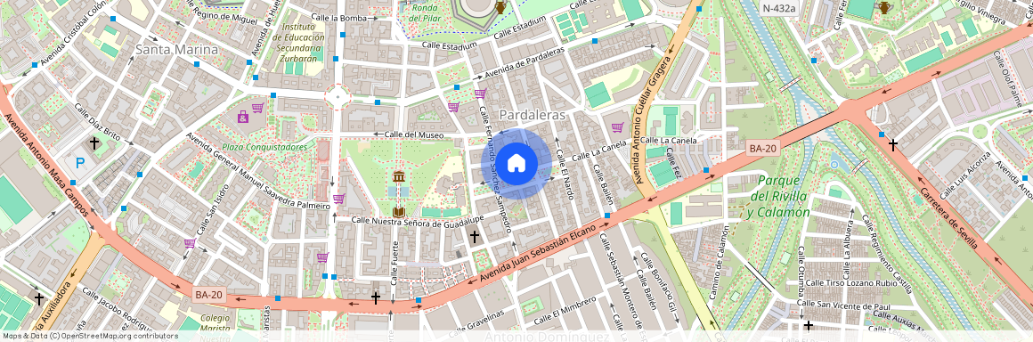 Pardaleras, - Plaza Cecilio Reino Vargas 2