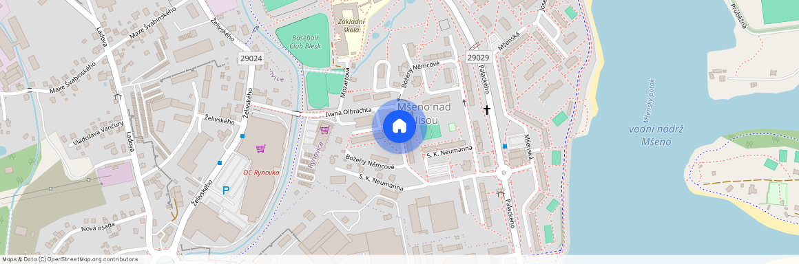 Boženy Němcové, Jablonec nad Nisou - Mšeno nad Nisou