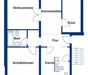 Großzügige 3-Zimmer-Wohnung mit modernem Grundriss - Foto 6