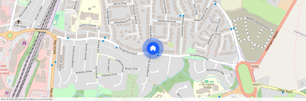 Room 4 @ 335 Hungerford Road, Crewe, CW1