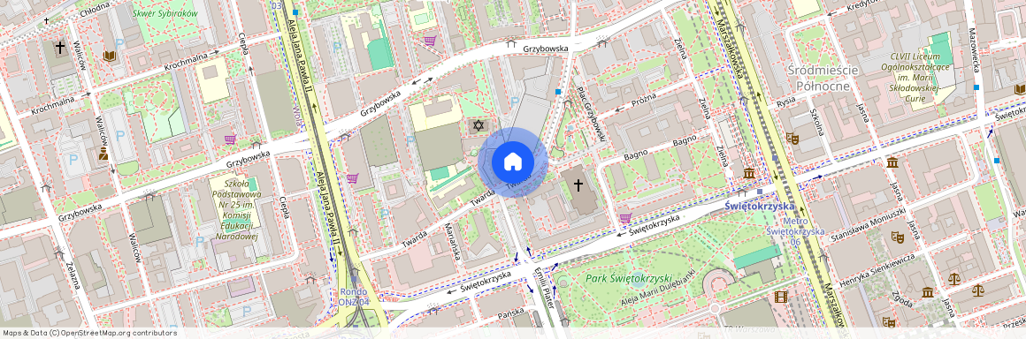 ul. Twarda, Śródmieście Północne, Śródmieście, Warszawa, mazowieckie