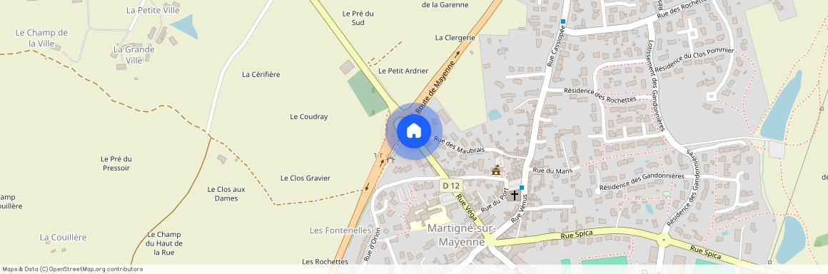 Francja, Martigne Sur Mayenne