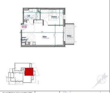 Location appartement 2 pièces - 45.61m² à Poitiers (86000) - Photo 2