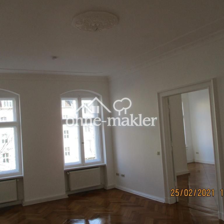 Wunderschöne große 5 Zimmer Altbauwohnung in zentraler Lage - Photo 1