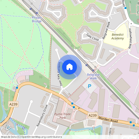 Deer Park Gardens, CR4, Mitcham