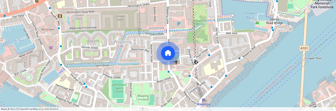 Wapping, E1W, London