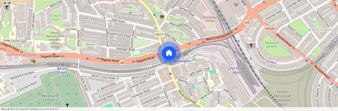 Russell Road, West Kensington, W14