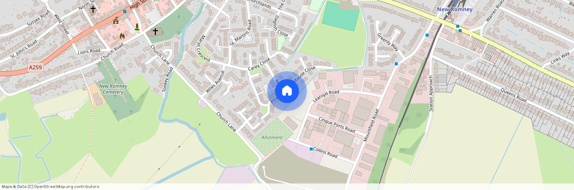 3 Maude Close, 84 Pier Road, TN28 8GL