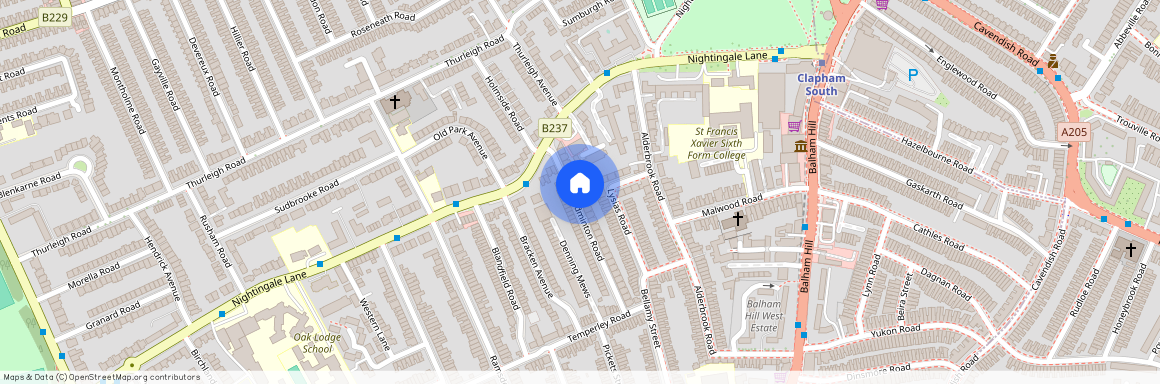 Badminton Road, Clapham, London, SW12