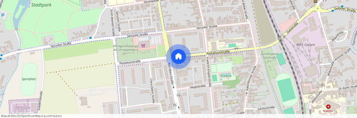 Pestalozzistraße 21, 03172 Brandenburg - Guben