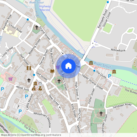 Three Kings Yard, Sandwich