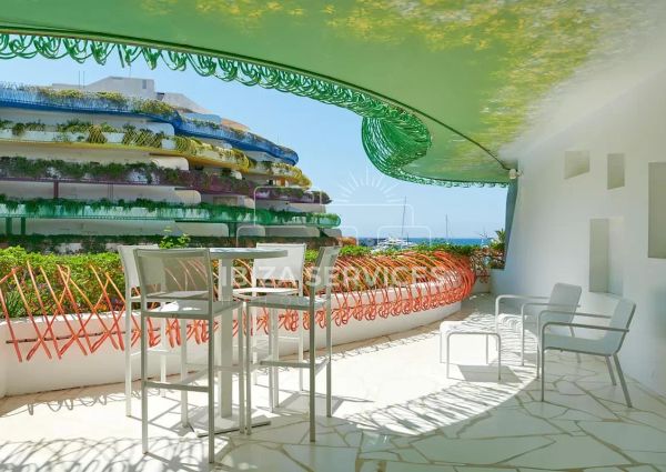 3051 Stunning One-Bedroom Apartment Available in Las Boas, Ibiza for rent