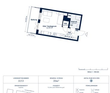 Torgny Segersteds Allé 82 A, 75644, Uppsala - Foto 1