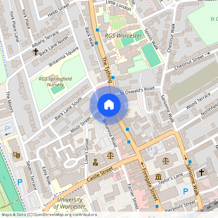 Britannia Road, Worcester WR1