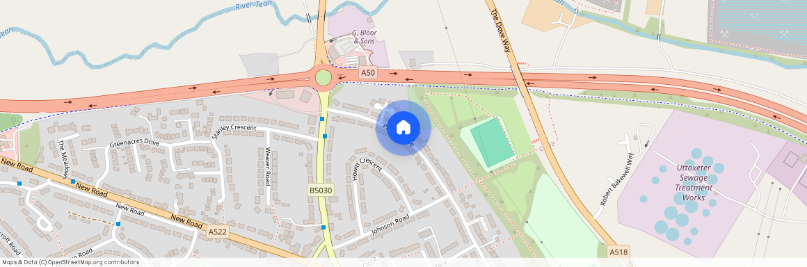 Uttoxeter, ST14 7AX, Staffordshire