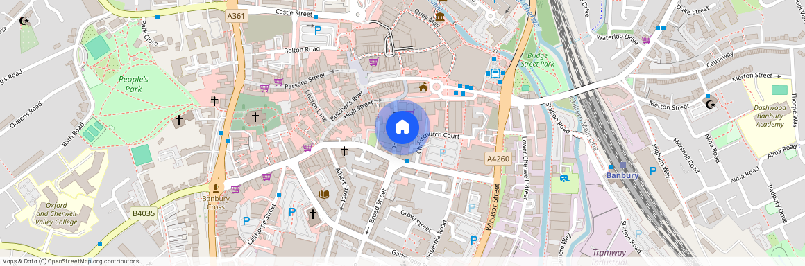 Broad Street, Banbury, OXON, OX16