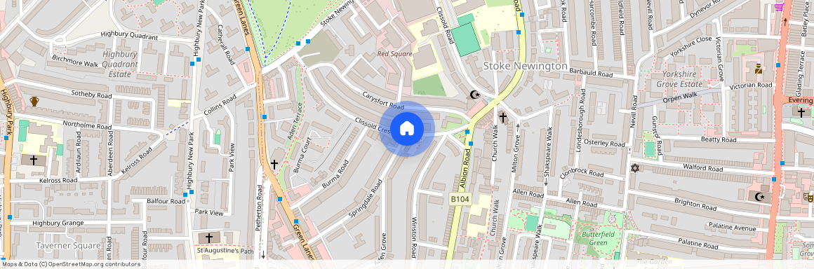 Clissold Crescent, London N16