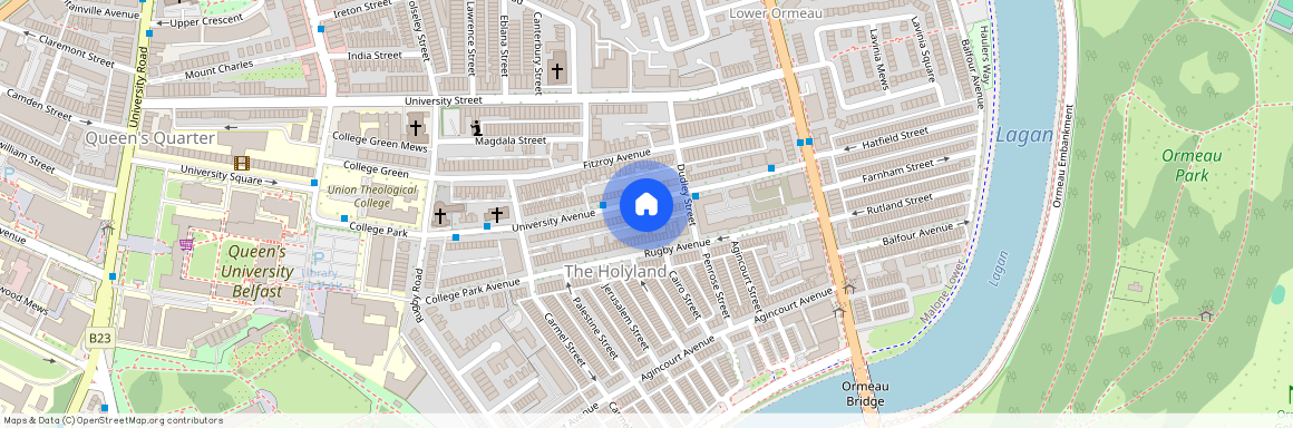 Apartment 1, Queens Quarter, 127 University Avenue, BT7, Belfast