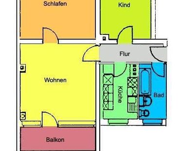Wohnen in traumhaft ruhiger Lage! Top sanierte Wohnung mit großem B... - Foto 1
