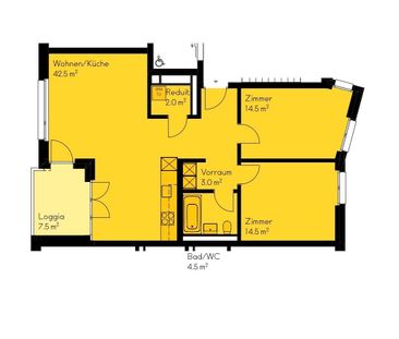 3½ ZI-WOHNUNG IN DÜBENDORF (ZH), MÖBLIERT, TEMPORÄR - Foto 5