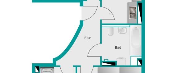 66 Quadratmeter Citylife mit Balkon - Photo 1