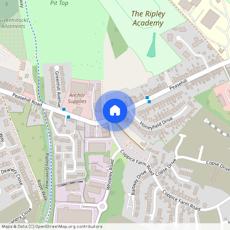 Peasehill Road, Ripley