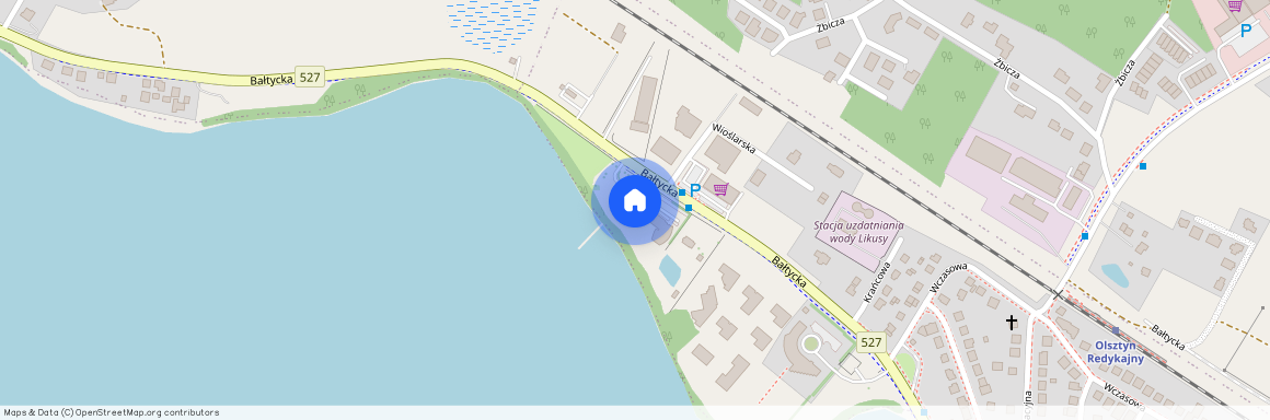ul. Bałtycka, Likusy, Olsztyn, warmińsko-mazurskie