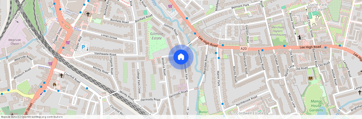 8 Rose House, Eastdown Park, London, SE13 5GF