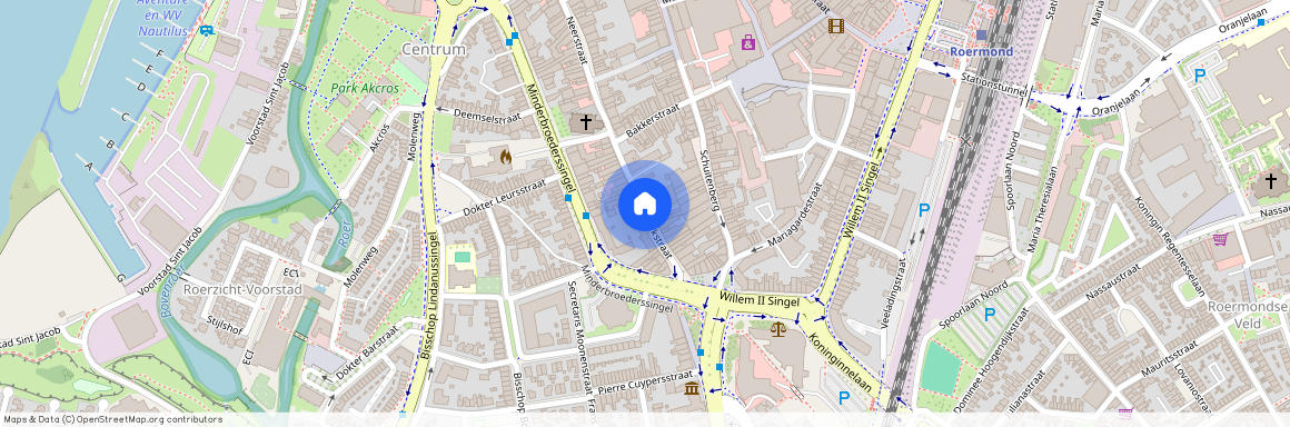 Binnenstad, 6041 JM, Zwartbroekstraat, Roermond