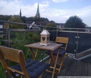 Aachen-Brand: Modern möbl. 2-Zi.-Whng m. Balkon und PKW Stellpl. - Photo 2