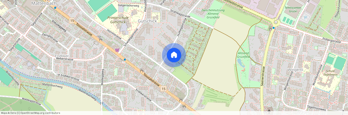 8400, Winterthur, Hulfteggstrasse, 8