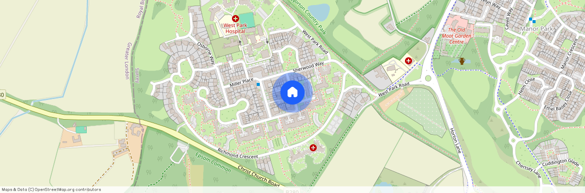 Sherwood Way Epsom KT19