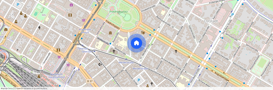 Richard Wagner Str 6, 68165 Mannheim