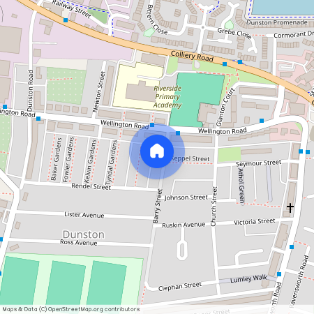 Barry Street, Dunston, Gateshead, Tyne and Wear, NE11