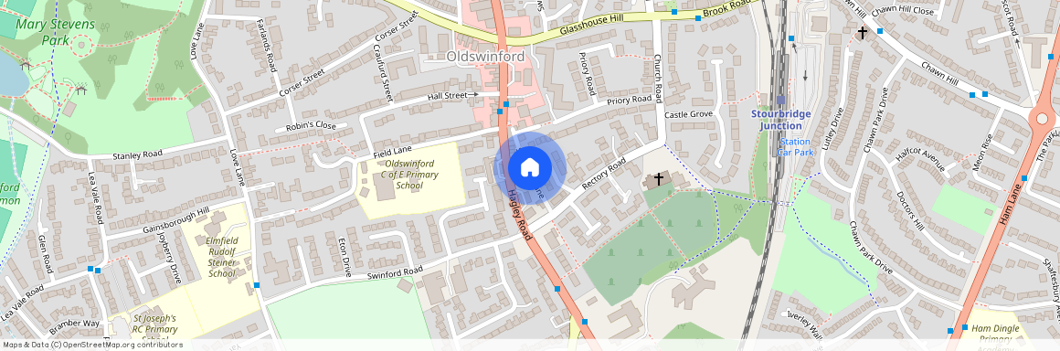 St Marys Lane, Oldswinford, Stourbridge, DY8