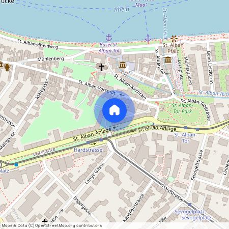 4052, Basel, St. Alban-Anlage, 45