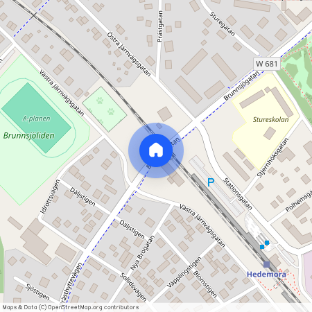 Brunnsjögatan, Hedemora