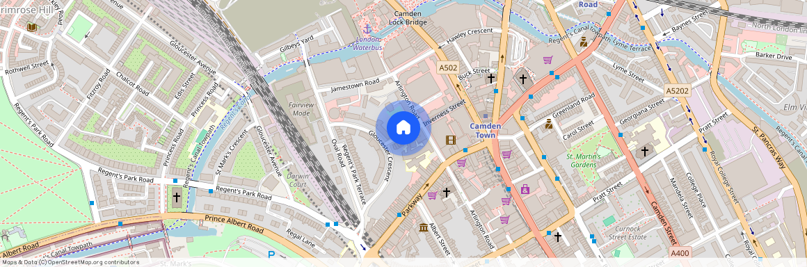 Inverness Street, Camden Town NW1, London