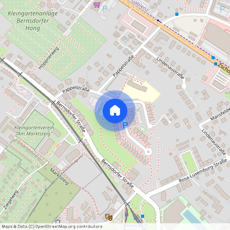 Chemnitz, Bernsdorf, Am Bernsdorfer Hang 6