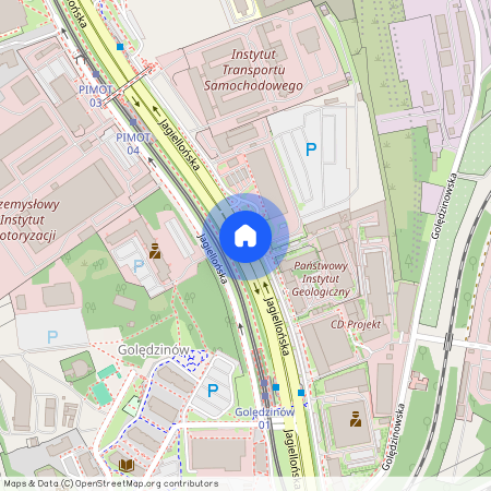 ul. Jagiellońska, Pelcowizna, Praga-Północ, Warszawa, mazowieckie