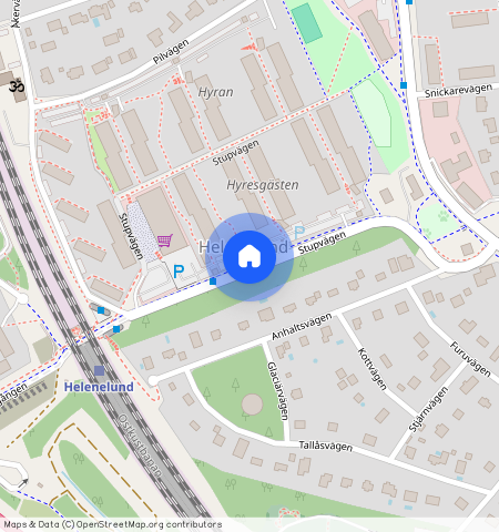 Stupvägen, Sollentuna