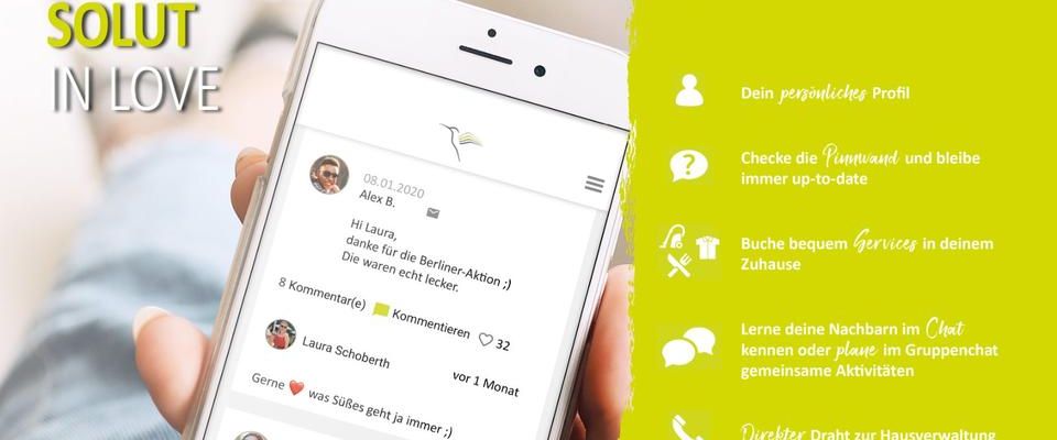 Möblierte Wohnung - Typ: Komfort L mit Balkon - NUR für 1 Person! - Photo 1