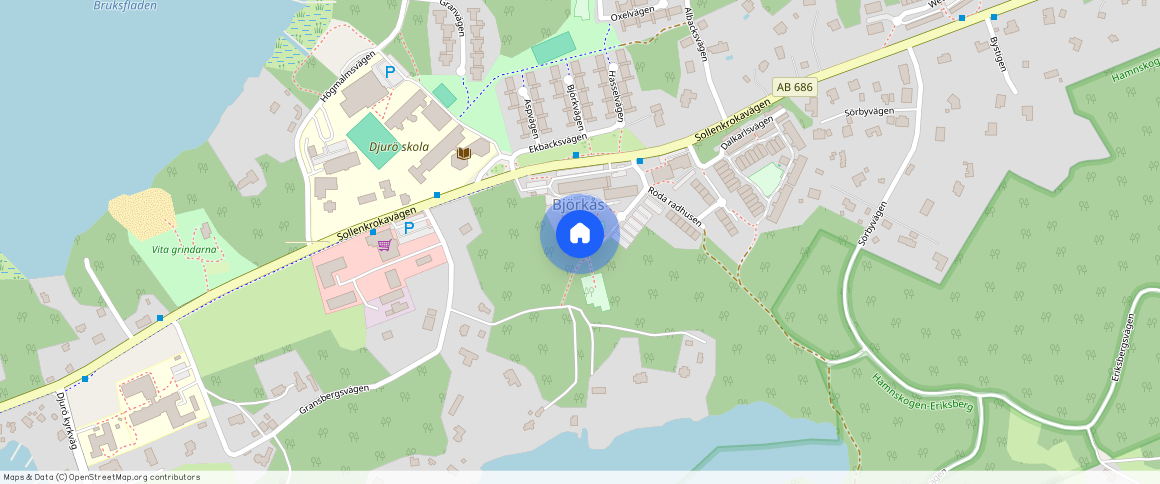 Björkåsvägen **, Djurö