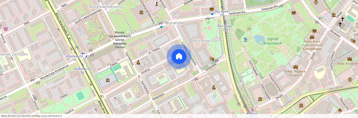 ul. Dzielna, Muranów, Śródmieście, Warszawa, mazowieckie