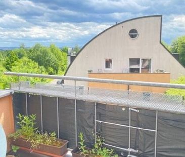 Lichtdurchflutete Zweiraumwohnung im Dachgeschoss mit Blick ins Grüne - Photo 1