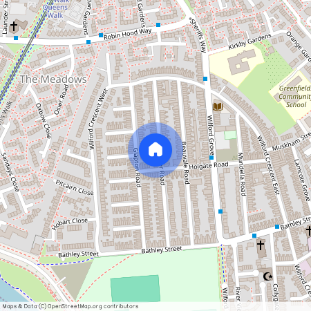 Woolmer Road, Nottingham, Nottinghamshire, NG2