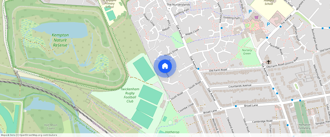 Sonning Gardens, Hampton, TW12