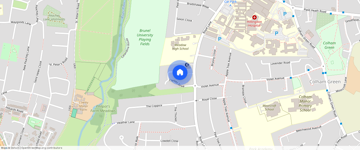 Clarkes Drive, Uxbridge