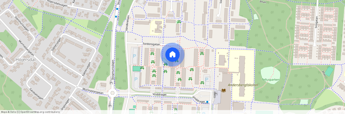 Tordönsgatan 6 B, Andersberg